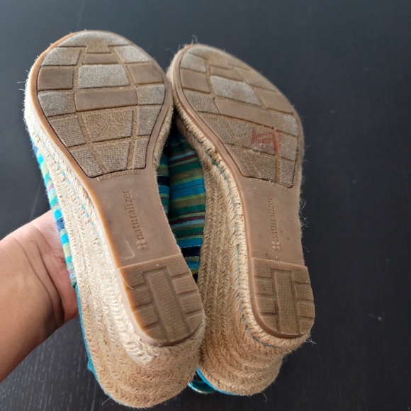 naturalizer wedge heels blue - Picture 6 of 6